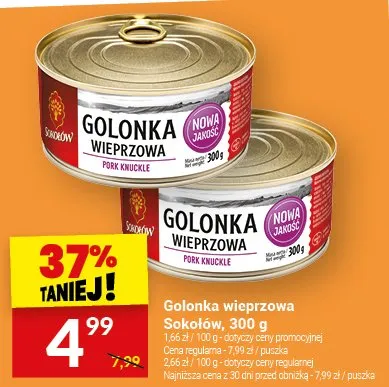 Golonka wieprzowa promocja w Twój Market