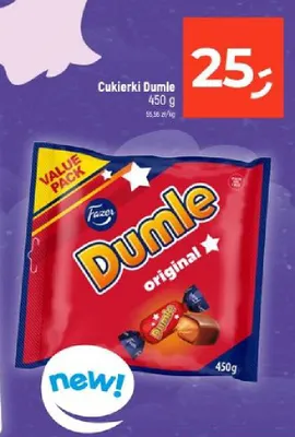 Cukierki Dumle promocja w Dealz