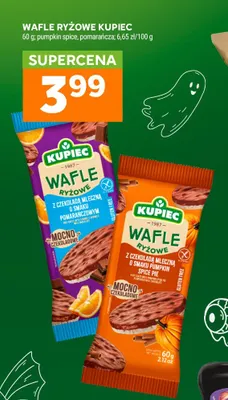 Wafle ryżowe pumpkin spice Kupiec promocja w Stokrotka