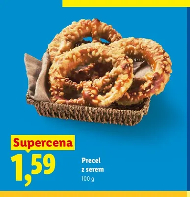 Precel z serem promocja w Lidl