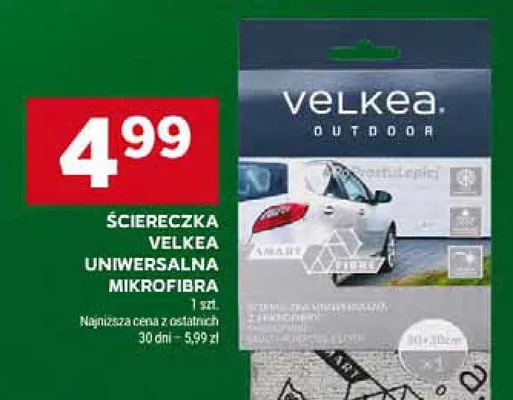 Ściereczka uniwersalna mikrofibra promocja w Stokrotka