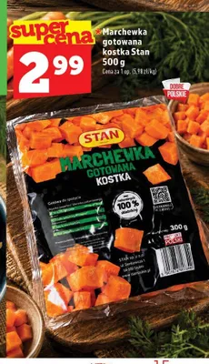 Marchewka gotowana kostka Stan promocja w TOPAZ