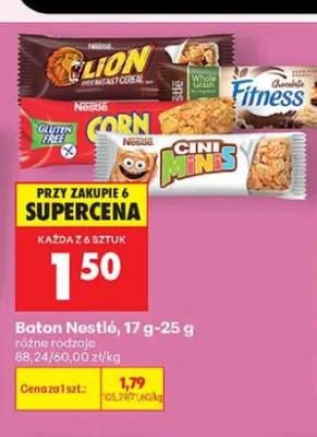 Baton Nestlé Fitness promocja w Biedronka