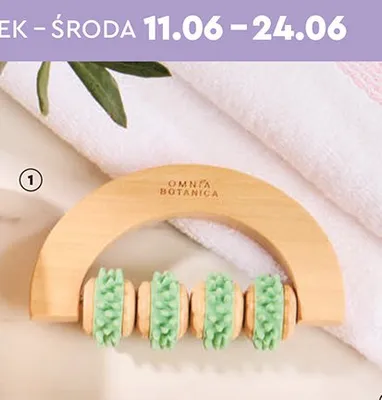 Masażer do stóp Omnia Botanica promocja w Biedronka