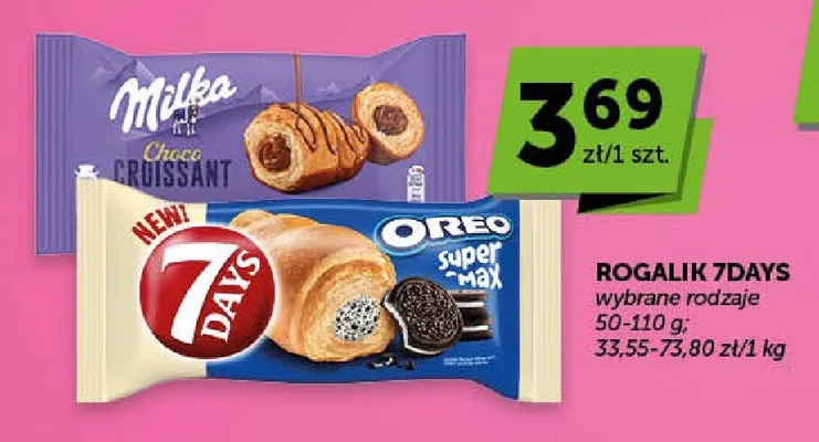 Rogalik 7Days Oreo Super Max promocja w Euro Sklep