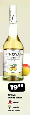 Wino Choya Silver Plum słodkie Japonia promocja w Netto