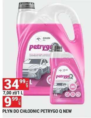 Płyn do chłodnic Petrygo Q New mały promocja w Merkury Market