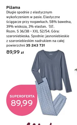 Piżama promocja w Tchibo