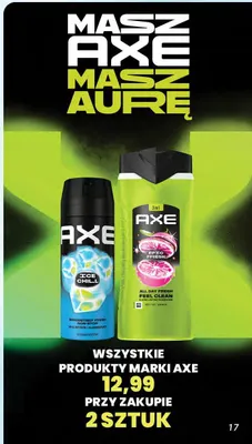 Wszystkie produkty marki Axe promocja w Dino