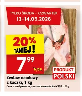 Zestaw rosołowy z kaczki polski promocja w Twój Market