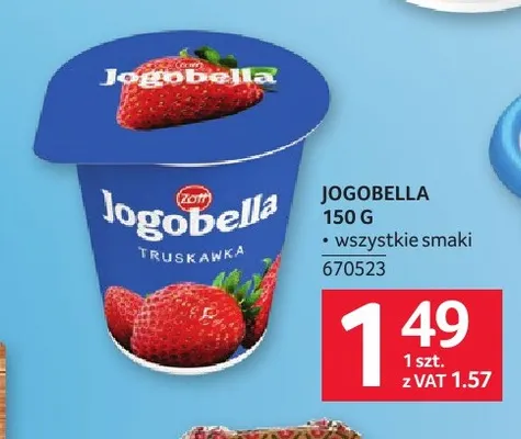 Jogurt Jogobella Zott promocja w Selgros