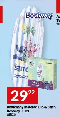 Dmuchany materac Lilo & Stich Bestway promocja w Twój Market