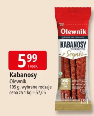 Kabanosy promocja w Leclerc