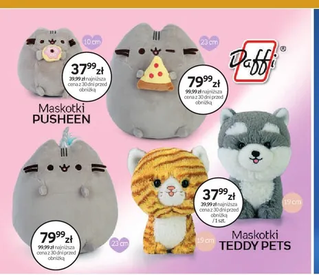 Maskotka PUSHEEN 23cm promocja w Dzień Dziecka
