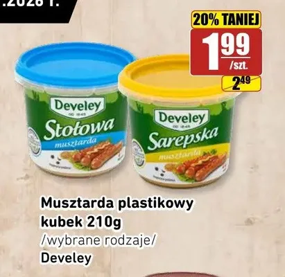 Musztarda sarepska Develey promocja w API Market