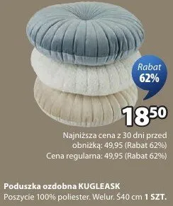Poduszka ozdobna promocja w Jysk