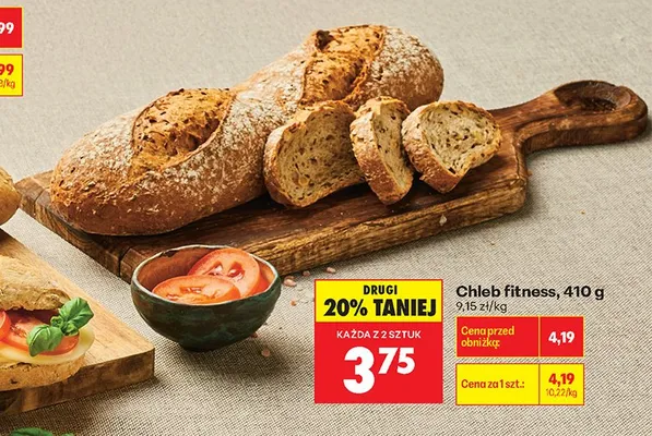 Chleb fitness promocja w Biedronka
