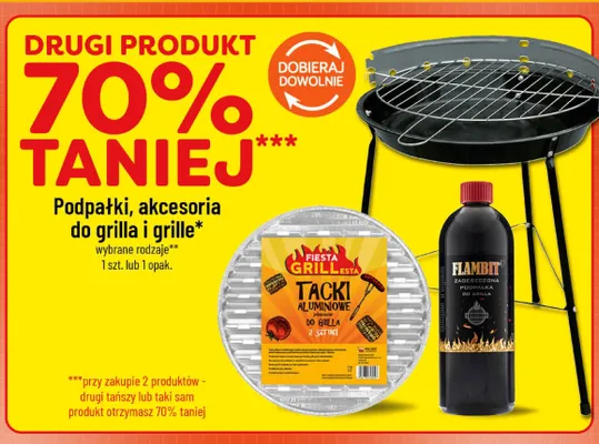Podpałka zagęszczona do grilla Flambit promocja w POLOmarket