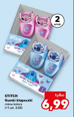 Gumki klapeczki Stitch promocja w Kaufland