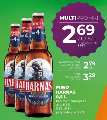 Piwo promocja w Duży Ben