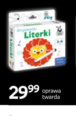 Gra edukacyjna Gryzmołki Literki Kapitan Nauka promocja w Empik