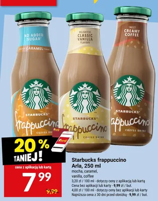 Kawa mrożona Starbucks Frappuccino Mocha promocja w Twój Market