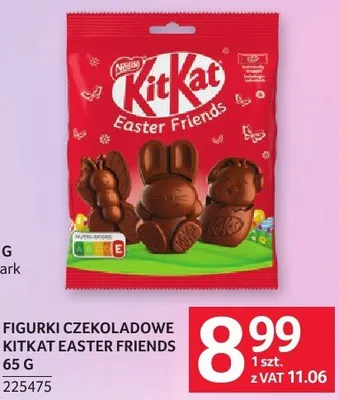 Figurki czekoladowe KitKat Easter Friends 85 g promocja w Selgros