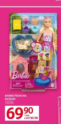 Barbie Pieski na basenie promocja w Selgros