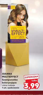 Szamponetka koloryzująca Multieffect Joanna promocja w Kaufland