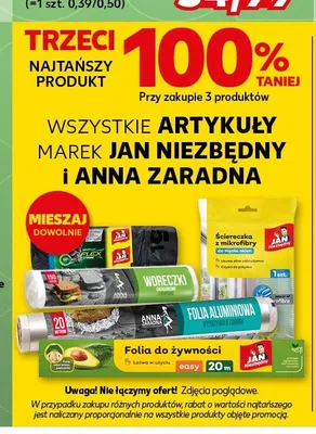 Worki na śmieci supermocne 60 l Anna zaradna promocja w Kaufland