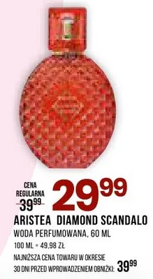 Perfumy Aristea Diamond Scandalo promocja w Drogerie Natura