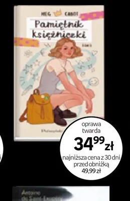 Książka Pamiętnik Księżniczki oprawa twarda promocja w Empik
