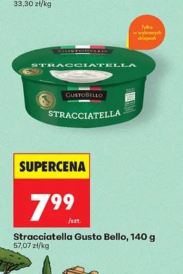 Stracciatella Gusto Bello promocja w Biedronka