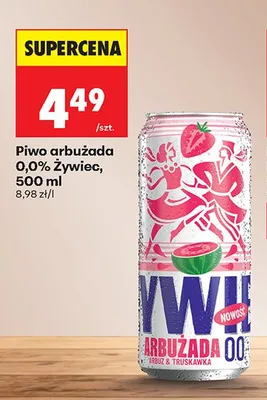 Piwo arbuzada Żywiec promocja w Biedronka