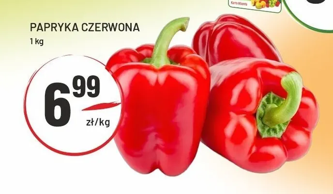 Papryka czerwona promocja w Sedal