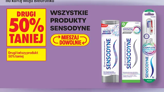 Produkty Sensodyne promocja w Biedronka