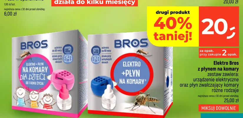 Elektro Bros z płynem na komary promocja w Dealz