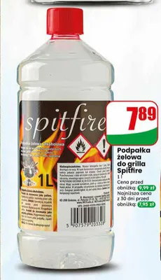 Podpałka żelowa do grilla Spitfire promocja w Dino