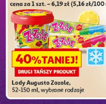 Lody Augusto Zozole promocja w Auchan