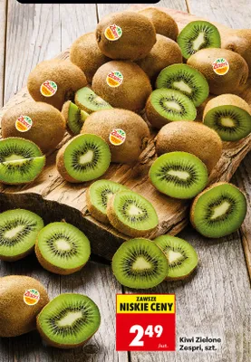 Kiwi zielone Zespri promocja w Biedronka
