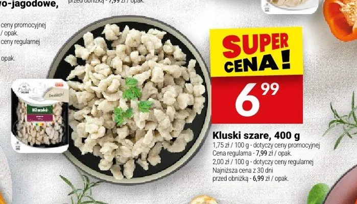 Kluski szare promocja w Twój Market