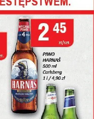 Piwo Harnaś promocja w Chorten