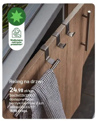 Reling na drzwi promocja w Castorama