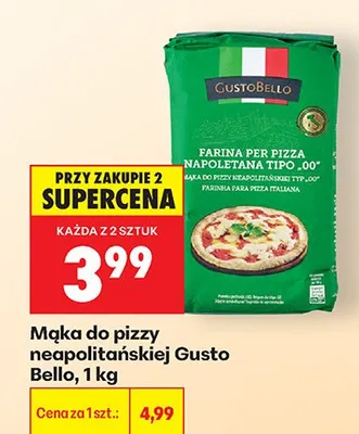 Mąka do pizzy neapolitańskiej promocja w Biedronka