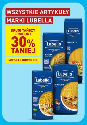 Makaron nitki cięte filini Lubella promocja w Aldi