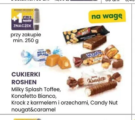 Cukierki Roshen Konafetto Bianco promocja w Stokrotka