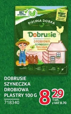 Szyneczka drobiowa plastry Dobrusie Dolina Dobra promocja w Selgros