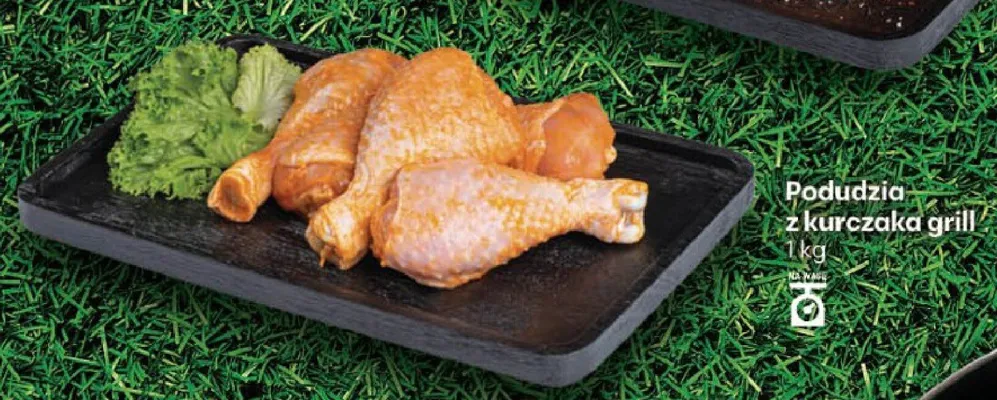 Podudzia z kurczaka grill promocja w Delikatesy Centrum