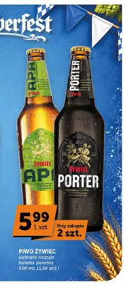 Piwo Żywiec APA promocja w Groszek