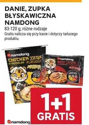Danie, zupka błyskawiczna różne rodzaje promocja w Stokrotka
